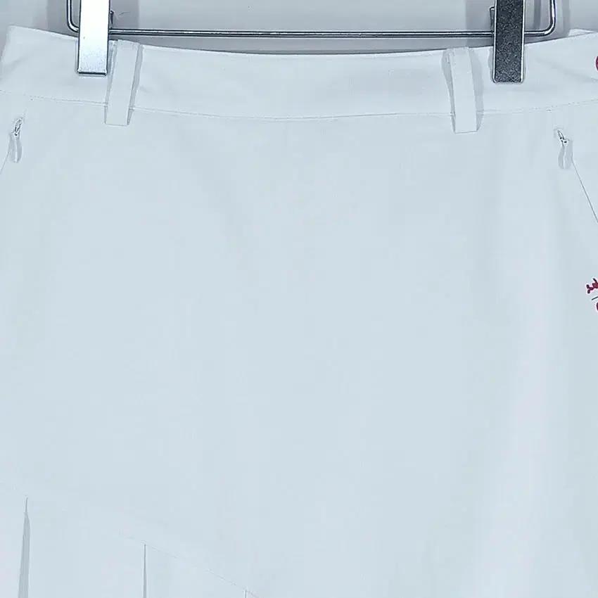 제이디엑스 여성 스판끼 미니 치마바지 화이트 (HU33850) 4
