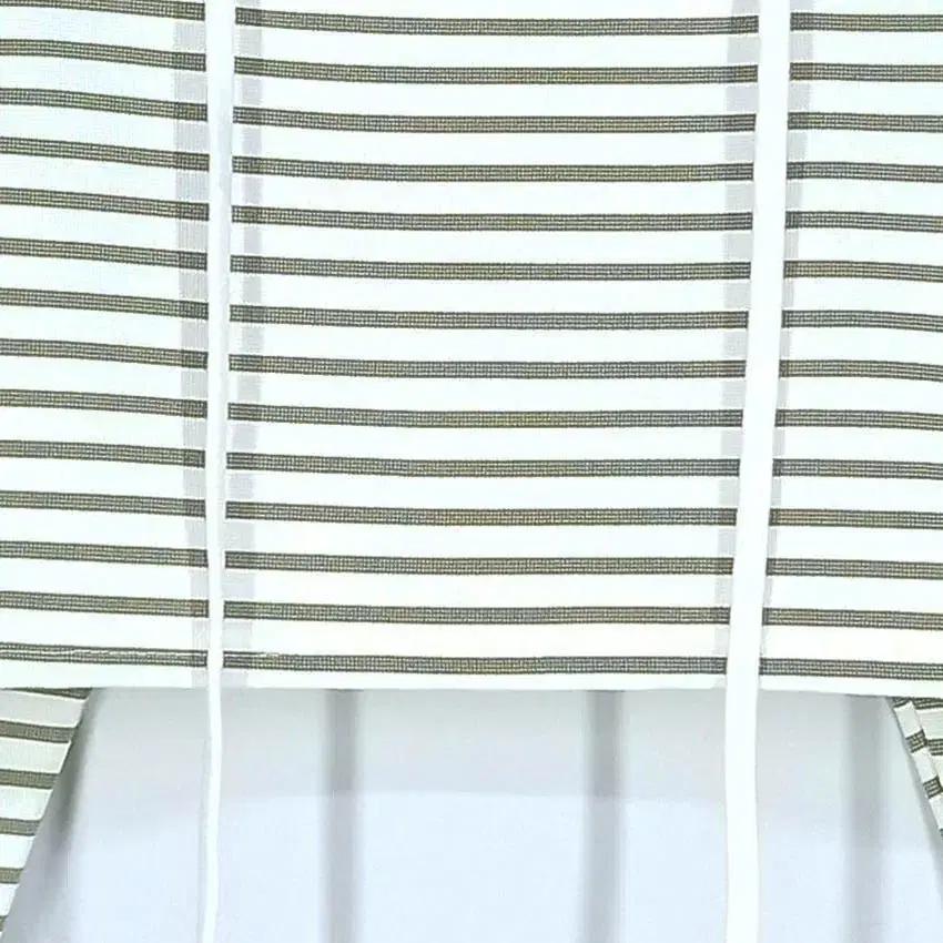 레퍼프롬문 여성 약스판 스트라이프 크롭긴팔티 그린 (HU33790) 5