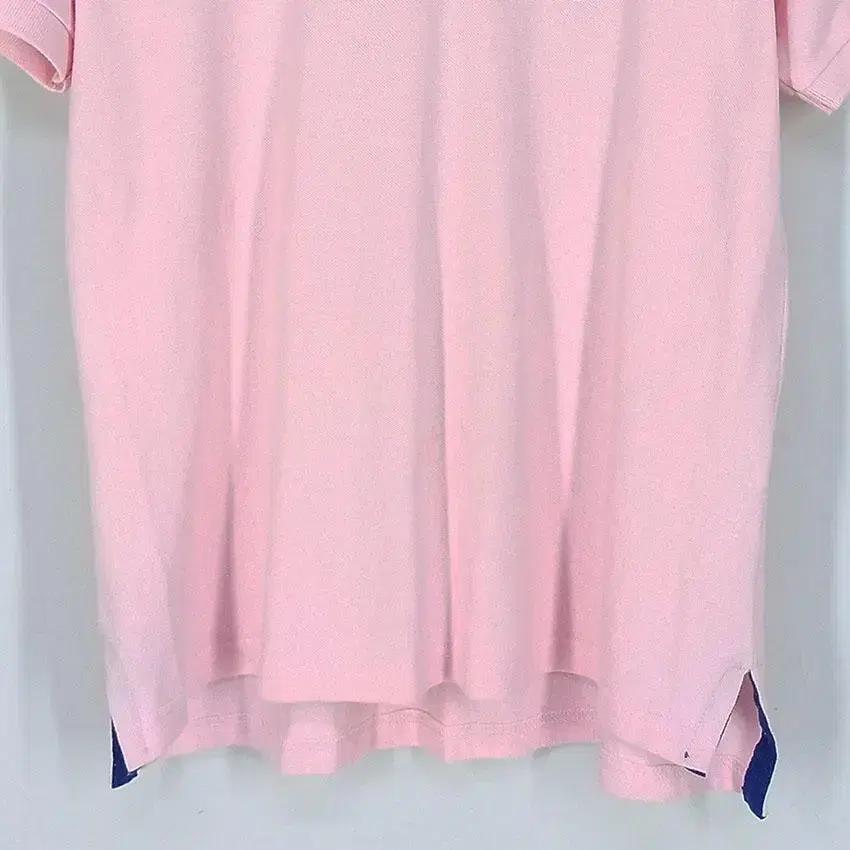 폴로랄프로렌 남 커스텀핏 빅로고 카라반팔티 핑크 (HU25094) 5