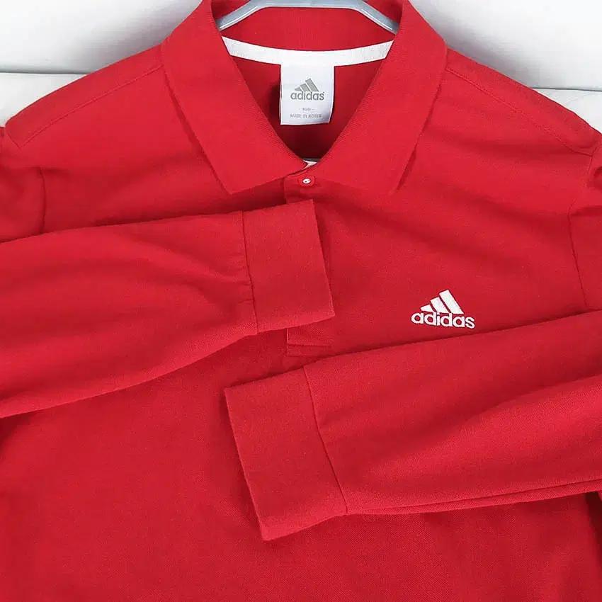 아디다스 남성 SE LS 폴로 카라긴팔티 레드 (HU33740) 6