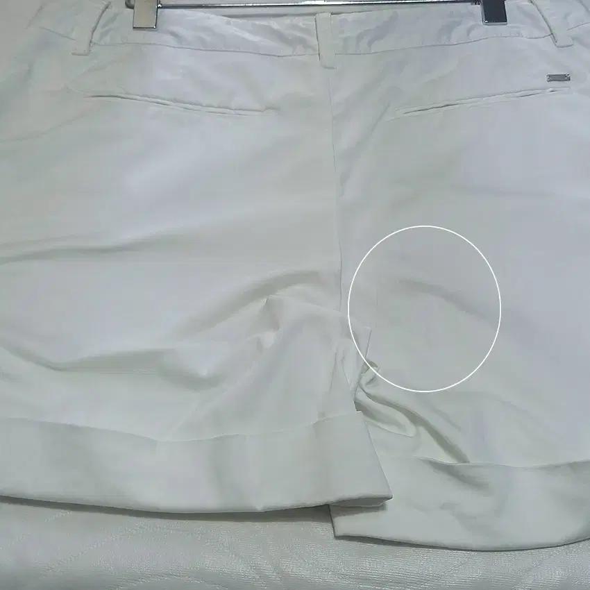 타미힐피거 여성 롤업 코튼 팬츠 화이트 (HU33637) 10