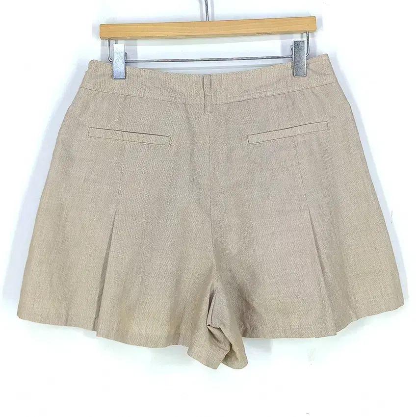 빈폴 여성 핀턱 플레어 마혼방 팬츠 베이지67 (HU33635) 3
