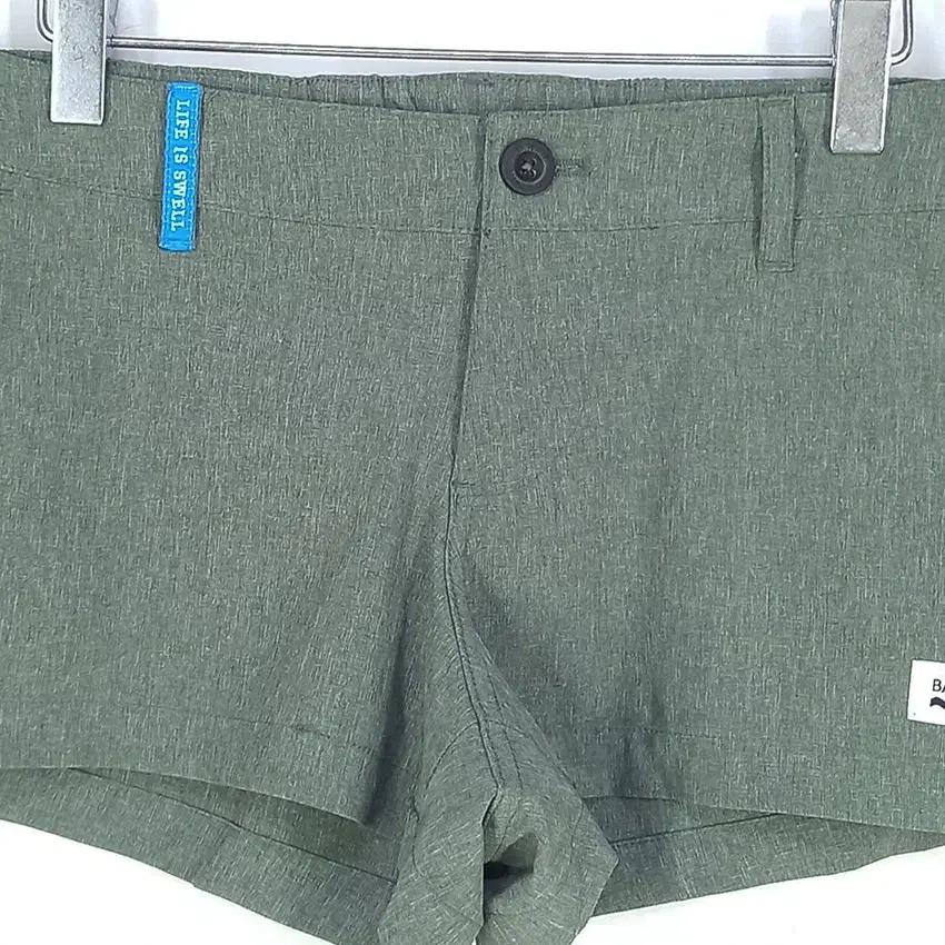 배럴 여성 스판끼 기능성 미니팬츠 카키S (HU33632) 4