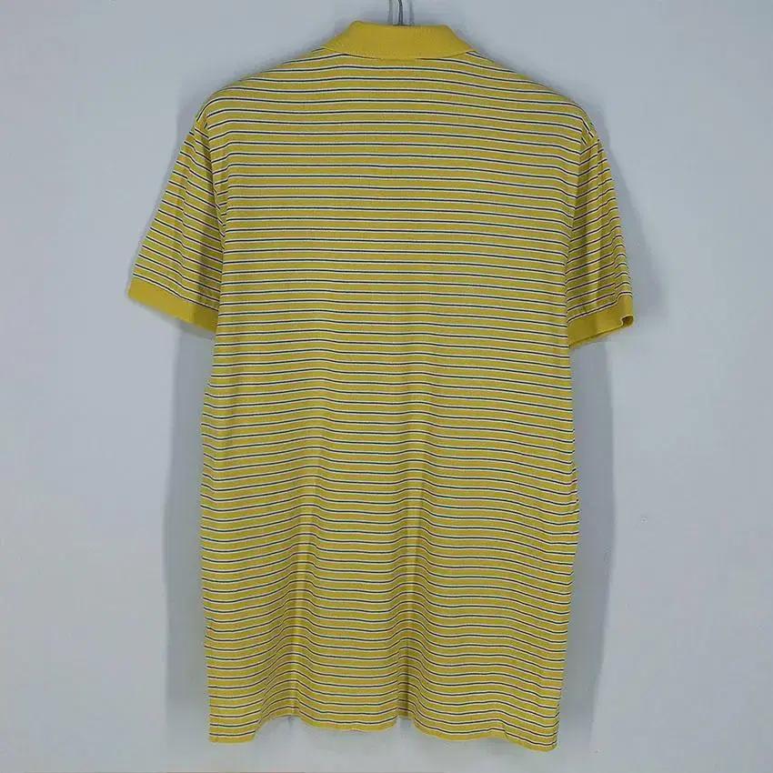 폴로랄프로렌 남 스트라이프 카라반팔탑 옐로우L (HU22368) 3
