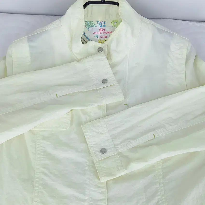 화이트호스 여성 나일론 춘추 집업자켓 레몬 (HU33595) 6