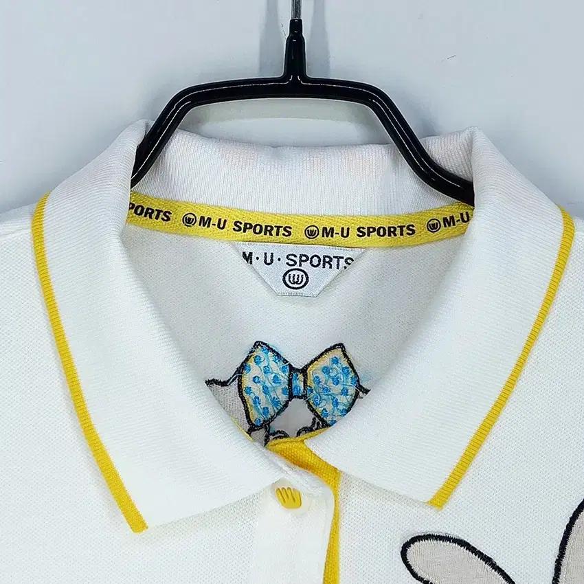 엠유스포츠 여 신축성 카라반팔티 아이보리 (HU33578) 7