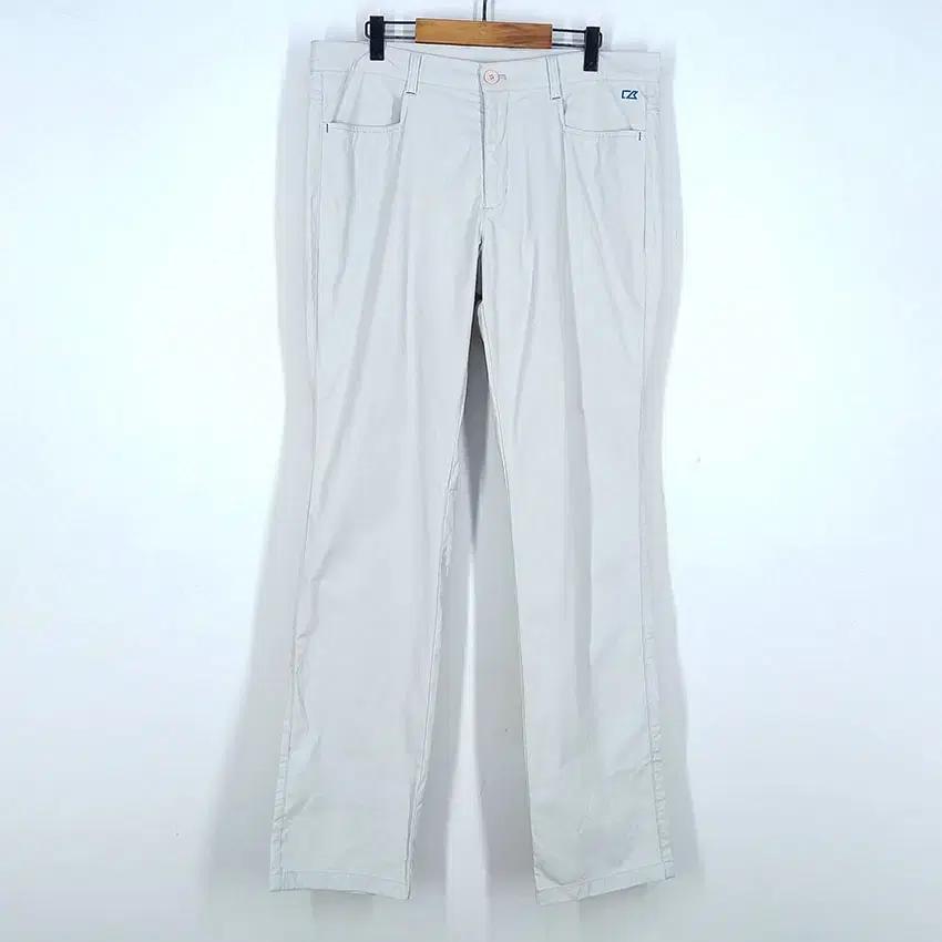 커터앤벅 남 나일론혼방 스판 일자팬츠 연그레이92 (HU33568) 2