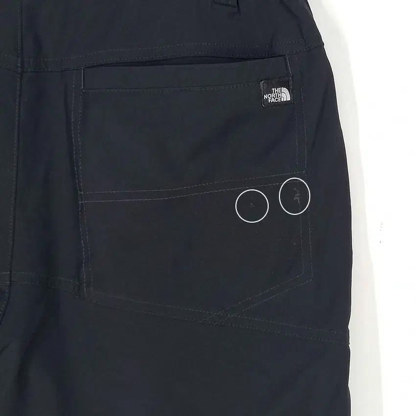 노스페이스 남성 기능성 6부팬츠 블랙74 (HU33469) 8