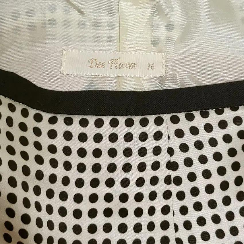 DEE FLAVOR 여 도트 A라인 스커트 베이지 (HU33468) 7