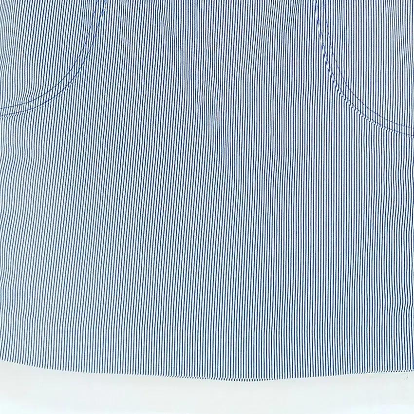루이까스텔 여 힙자수 스트라이프 치마바지 블루 (HU33466) 5