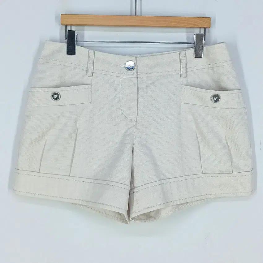 올리브데올리브 여 핀턱 미니팬츠 연베이지 1 (HU33461) 2