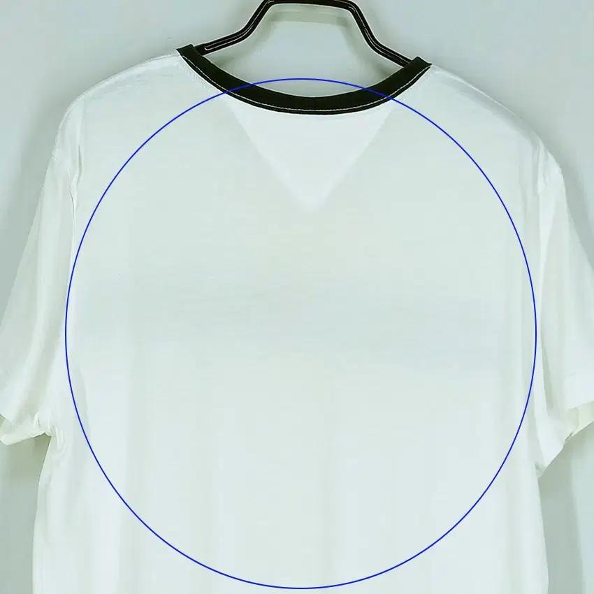 타미힐피거 여 빅로고 라운드반팔티 아이보리XS (HU33424) 9