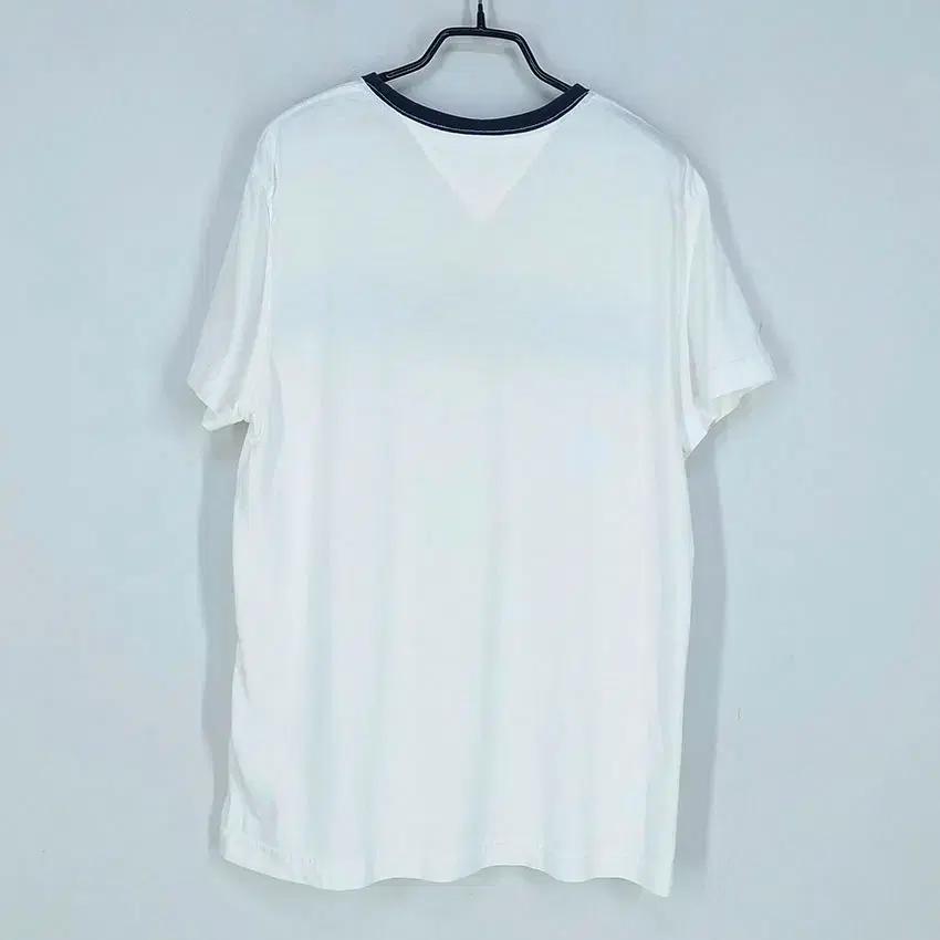 타미힐피거 여 빅로고 라운드반팔티 아이보리XS (HU33424) 3