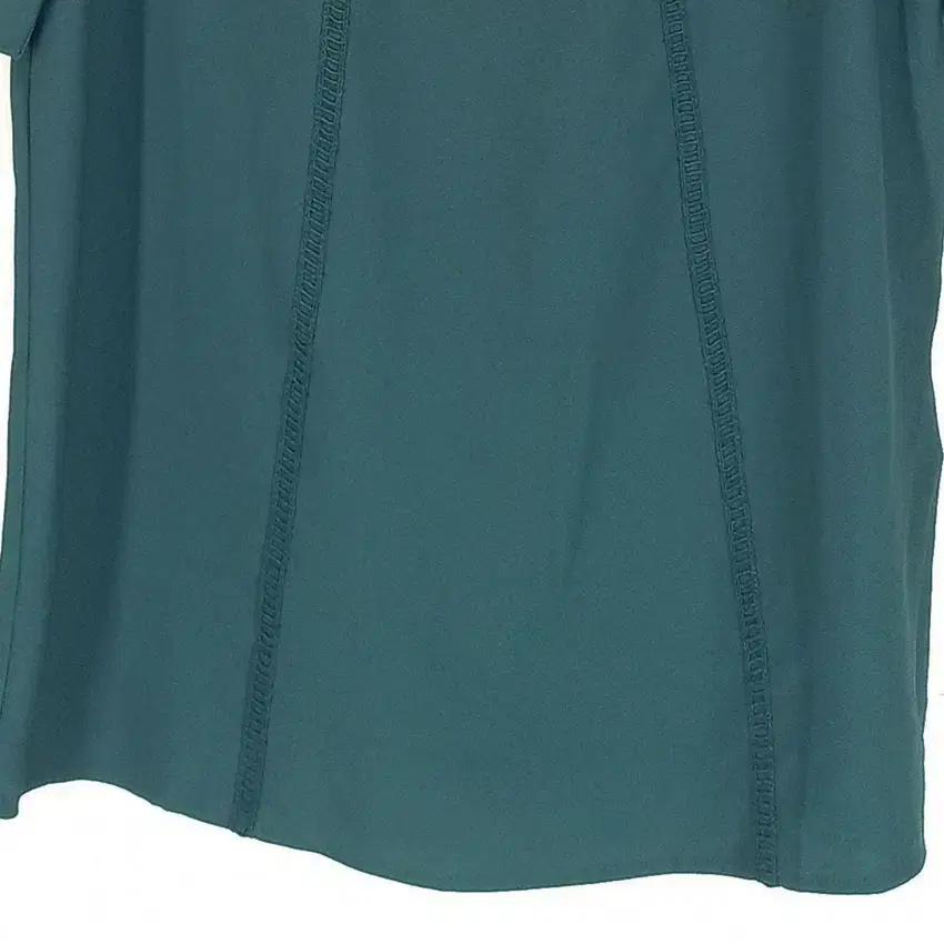 머스트비 여 잔펀칭 라운드넥 반팔블라우스 그린55 (HU33396) 5