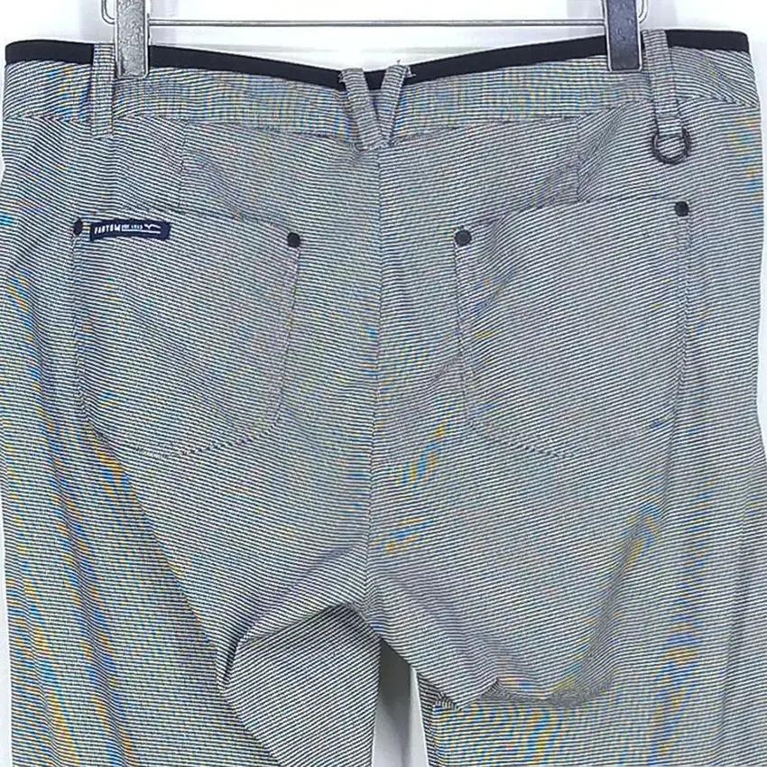 팬텀 여성 스판끼 나일론혼방 잔패턴 얇은 팬츠 블랙 (HU33364) 6