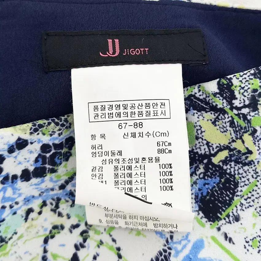 JJ지고트 플라워 슬림 미니스커트 네이비67 (HU33352) 7