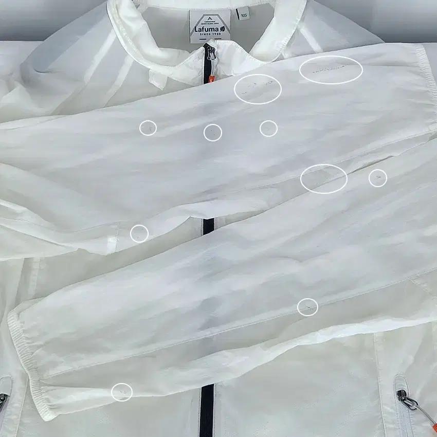 라푸마 여성 나일론 경량 바람막이 아이보리 (HU33319) 11
