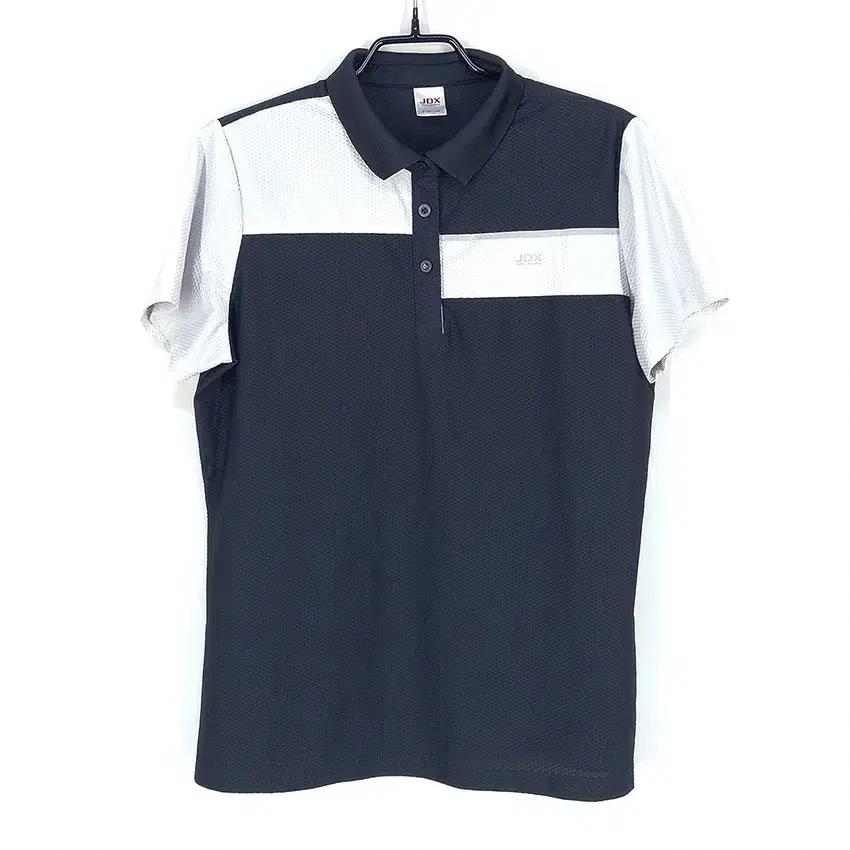 제이디엑스 여성 엠보 그레이배색 카라반팔티 네이비 (HU33264) 2