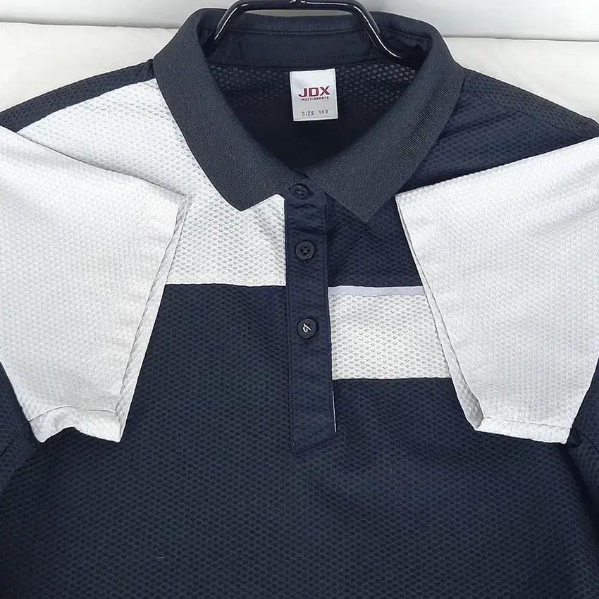 제이디엑스 여성 엠보 그레이배색 카라반팔티 네이비 (HU33264) 6