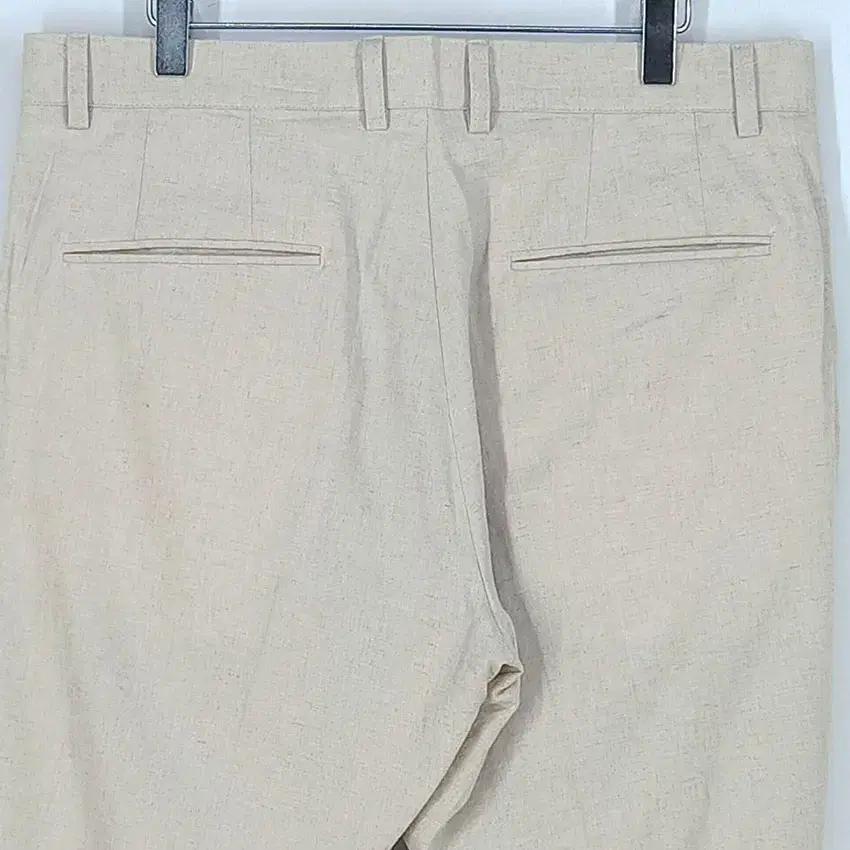 EVERICK 남성 일자핏 슬랙스 팬츠 오트밀 (HU33255) 6