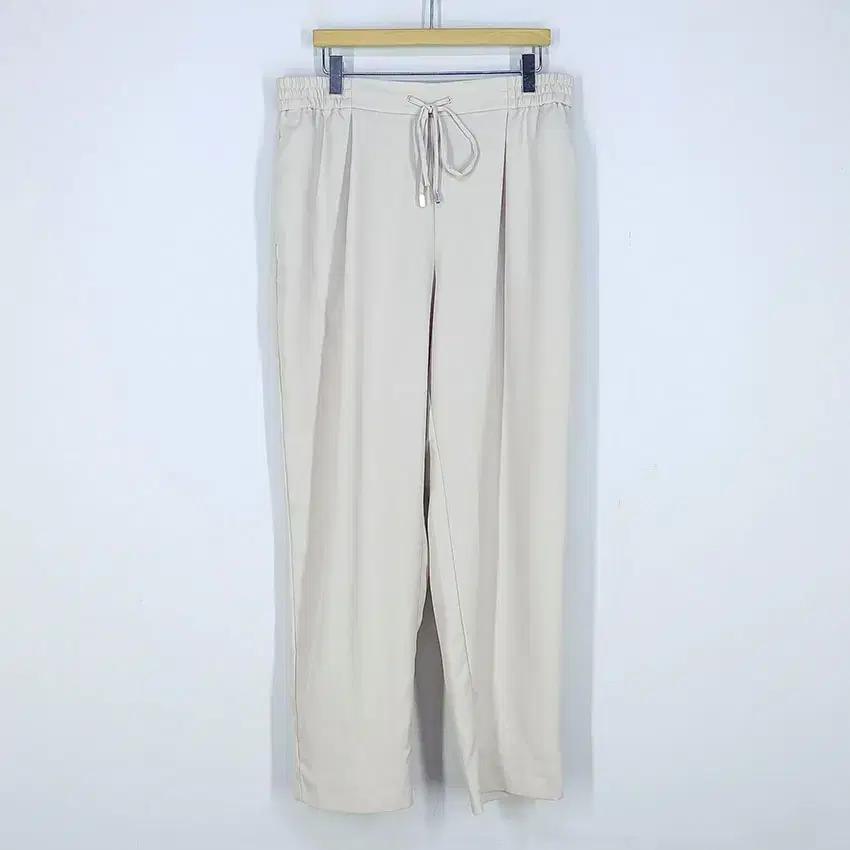자라 여성 일자핏 춘하 밴딩팬츠 베이지 (HU33254) 2