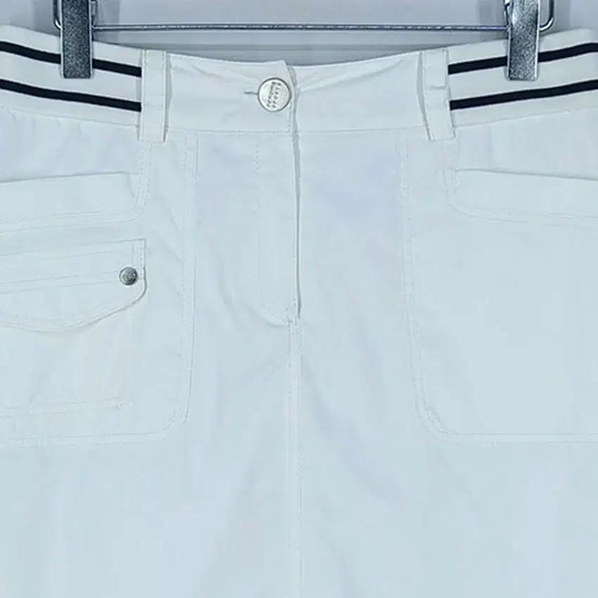 레노마 여성 뒷트임 미니 치마바지 아이보리 (HU33172) 4