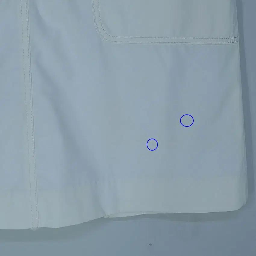 레노마 여성 뒷트임 미니 치마바지 아이보리 (HU33172) 10