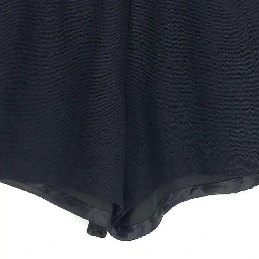 마쥬 여성 허리밴딩 가로잔줄 미니팬츠 블랙38 (HU33166) 5
