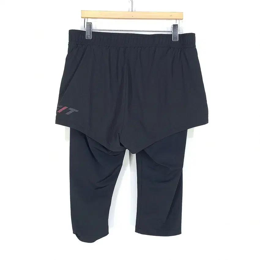 다이나핏 여성 이중 미니팬츠 레깅스 블랙L (HU33078) 3