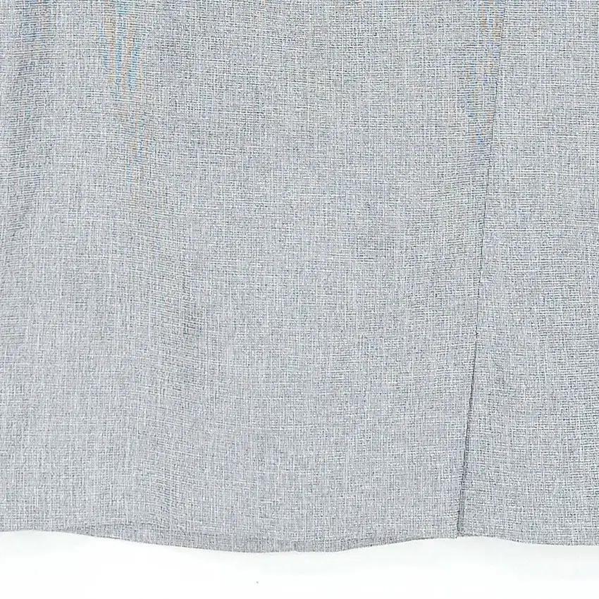 숲 여성 앞트임 폴리 H라인 스커트 그레이 (HU33076) 5