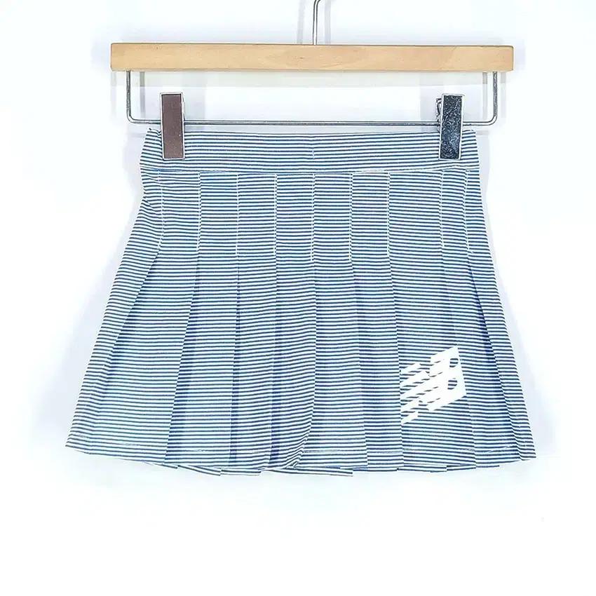 뉴발란스 아동 뒷밴딩 스트라이프 치마바지 블루110 (HU33065) 2