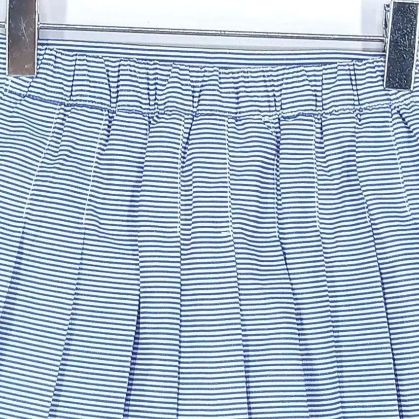 뉴발란스 아동 뒷밴딩 스트라이프 치마바지 블루110 (HU33065) 6