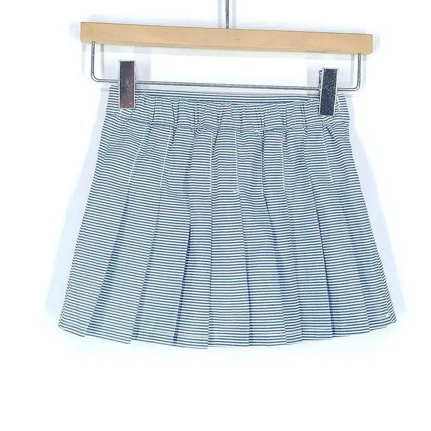 뉴발란스 아동 뒷밴딩 스트라이프 치마바지 블루110 (HU33065) 3