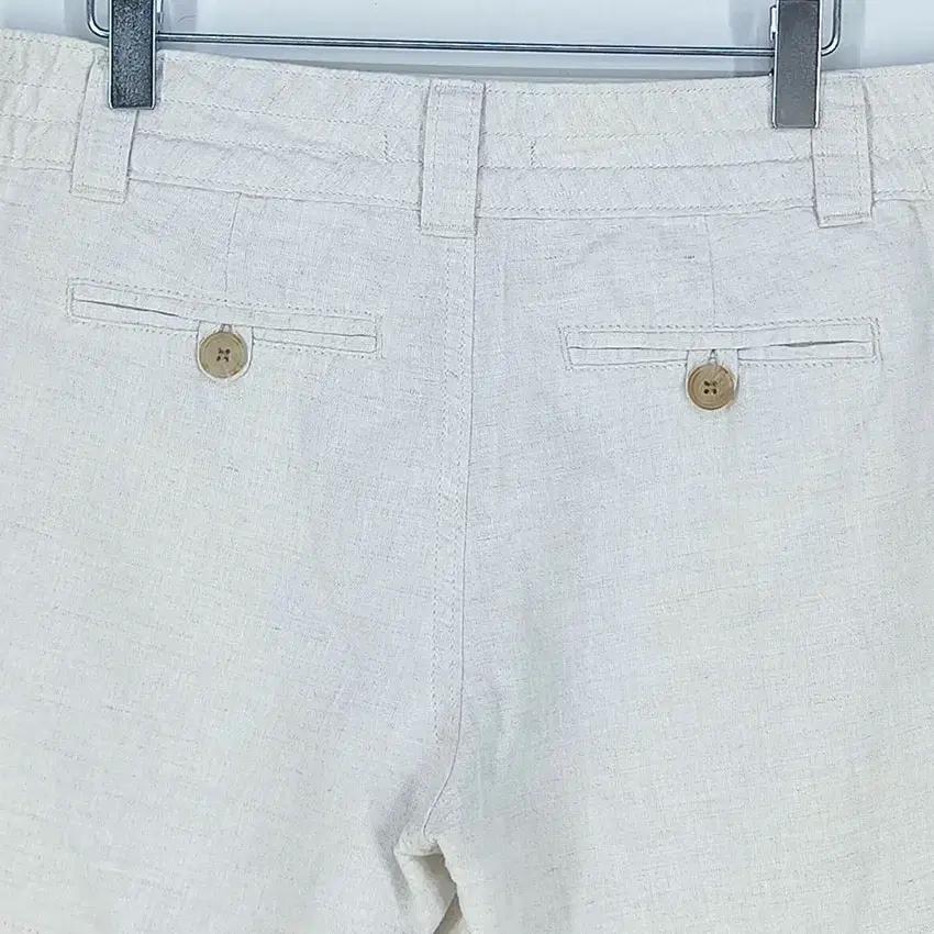 바나나리퍼블릭 여 린넨 여름 미니팬츠 오트밀 (HU32871) 6