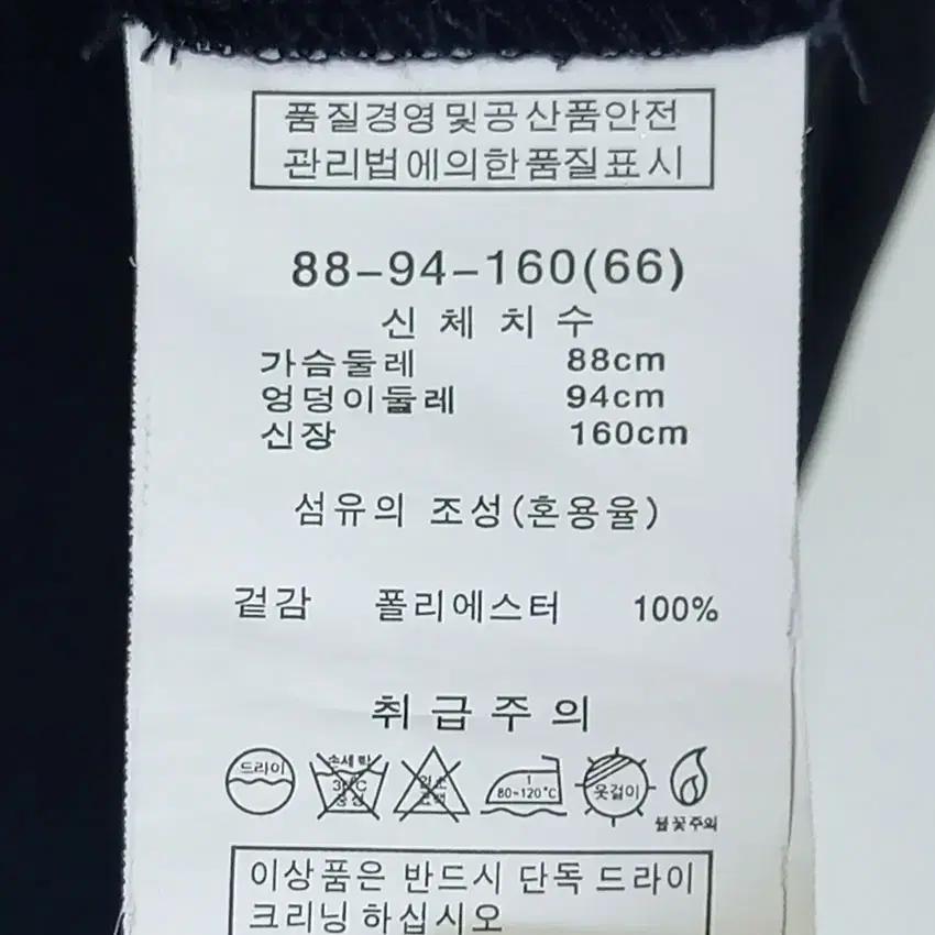 쏠레지아 여 소매트임 쉬폰블라우스 다크네이비66 (HU16424) 8