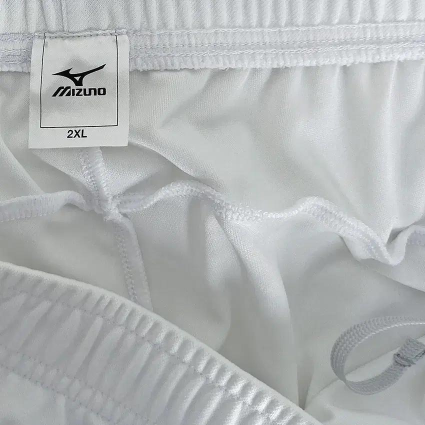 미즈노 남성 5부 밴딩팬츠 화이트 (HU32824) 7