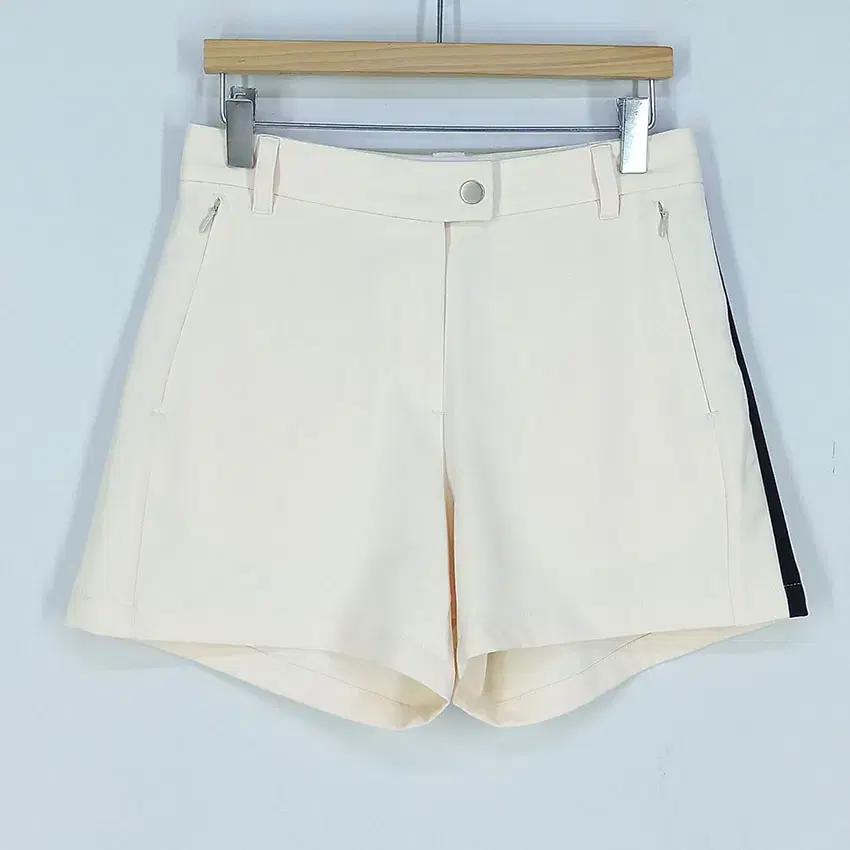 시테드시테 여 힙자수 폴리 미니팬츠 베이지 (HU32798) 2