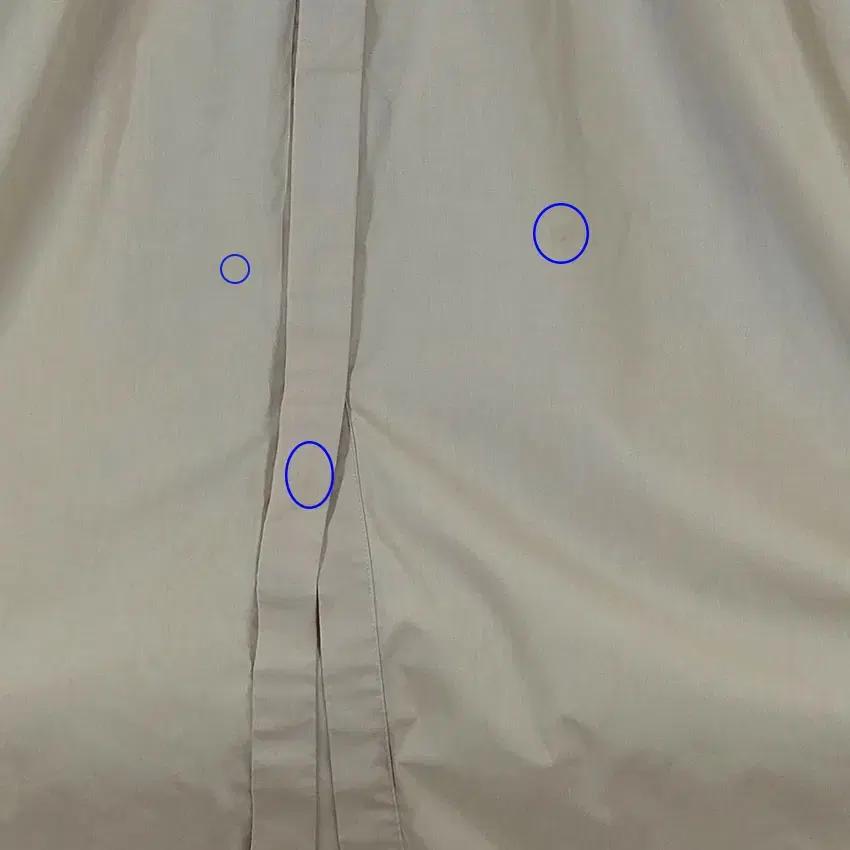 미쏘 여 히든버튼 허리밴딩 롱원피스 베이지M (HU32786) 10