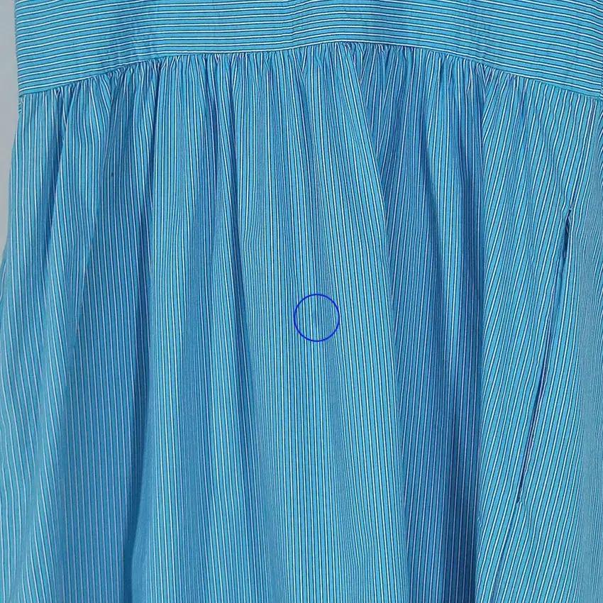 자라 백밴딩 스트라이프 튜트 미니원피스 스카이XS (HU32743) 10