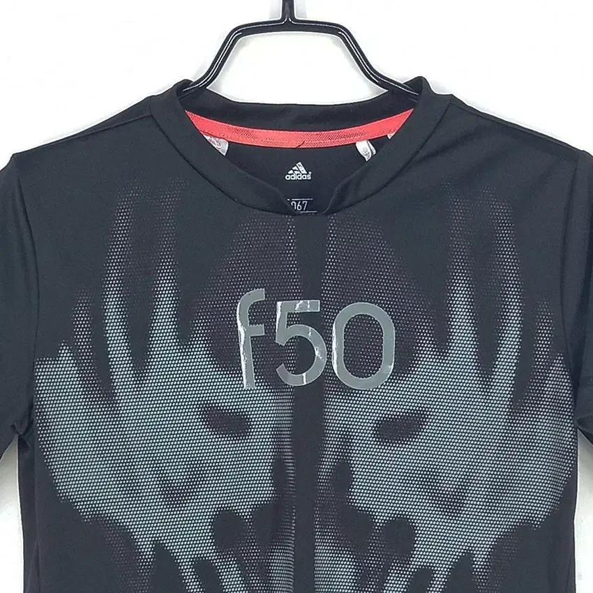 아디다스 아동 YB F50 CEL TEE 반팔 블랙67 (HU32674) 4