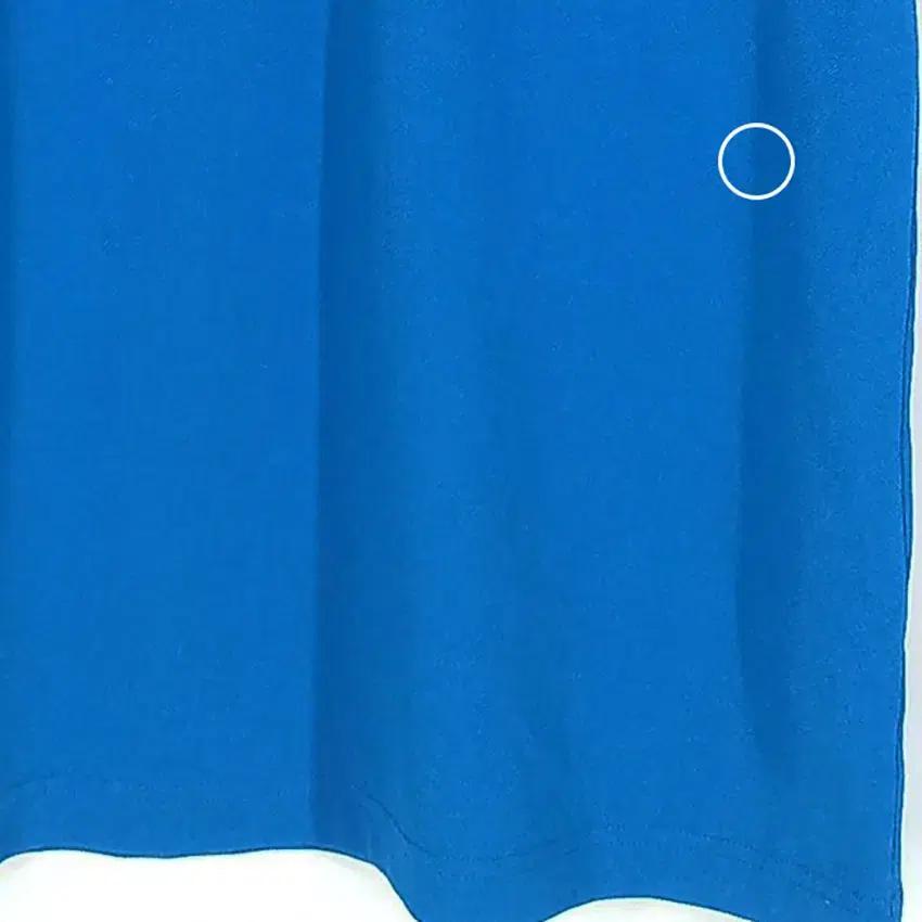 루이까스텔 여성 넥로고 슬림핏 반집업 반팔티 블루95 (HU32644) 9