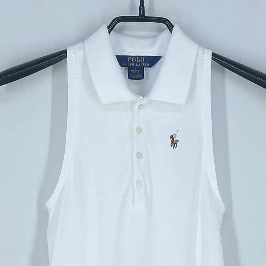 폴로랄프로렌 아동 민소매 원피스 화이트6 (HU32632) 4