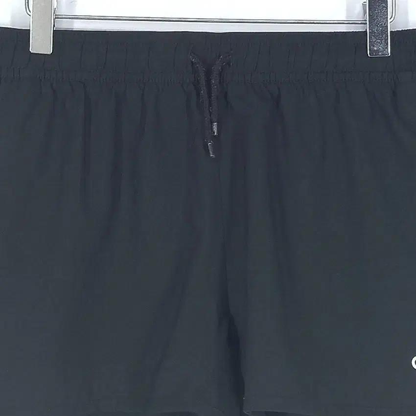 아디다스 여성 로고프린팅 미니 밴딩팬츠 블랙 (HU32596) 4