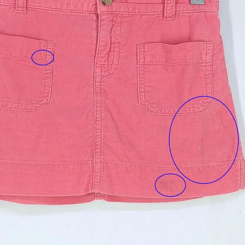 랄프로렌 아동 골덴 포켓 춘추용 치마바지 핑크6X (HU32592) 8
