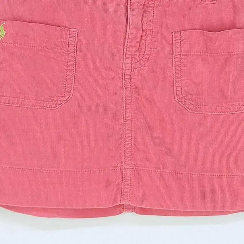 랄프로렌 아동 골덴 포켓 춘추용 치마바지 핑크6X (HU32592) 5