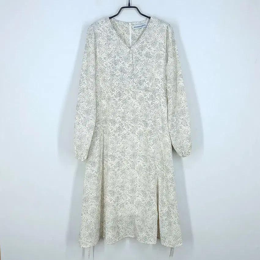 바이마렌뷰티 여 도트 미디원피스 크림 (HU32581) 2