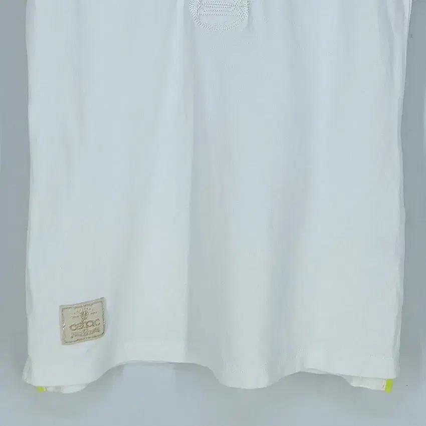 빈폴 여성 슬림핏 카라반팔티 크림 (HU32557) 5