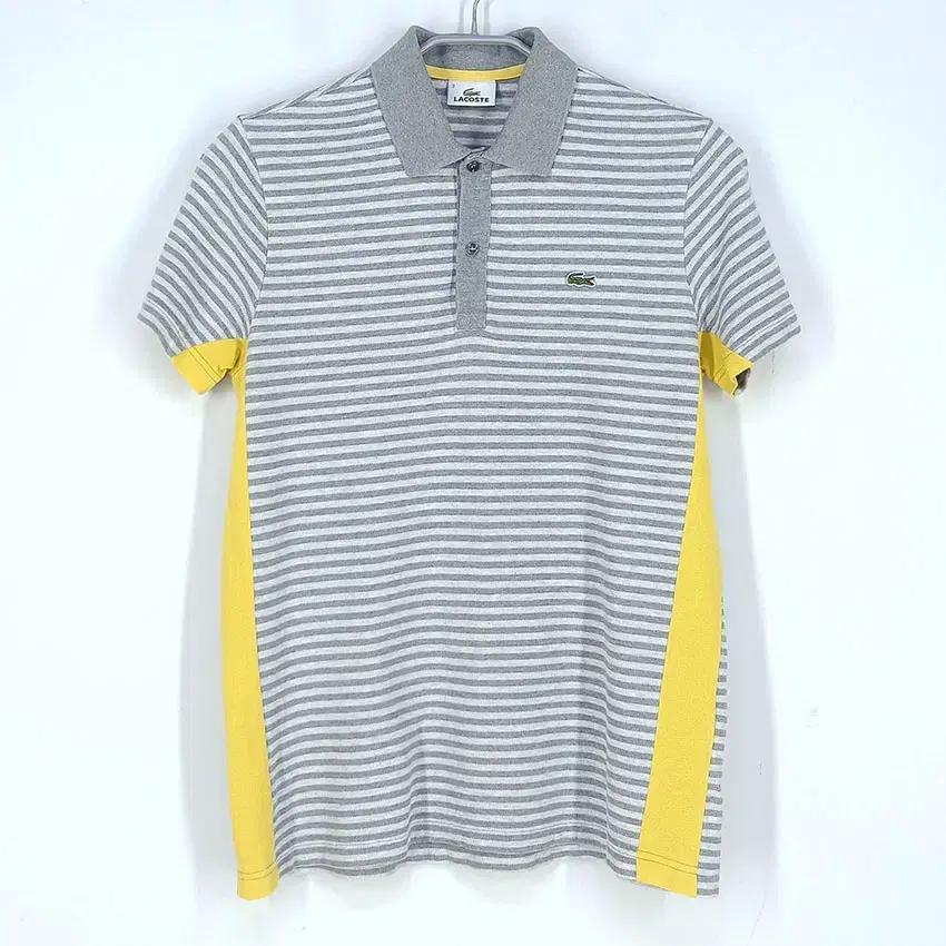 라코스테 여성 스트라이프 카라반팔티 그레이 (HU32550) 2
