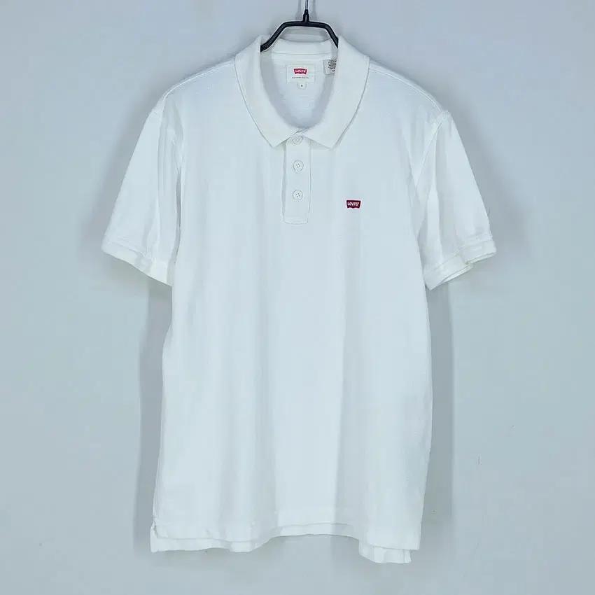리바이스 여성 로고패치 카라반팔티 연아이보리S (HU32525) 2