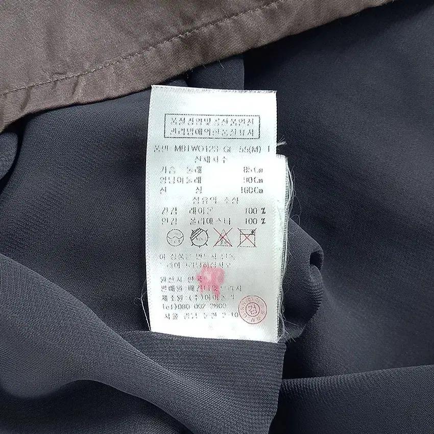 메긴 여 새틴 민소매 미니원피스 브라운85 (HU32505) 8